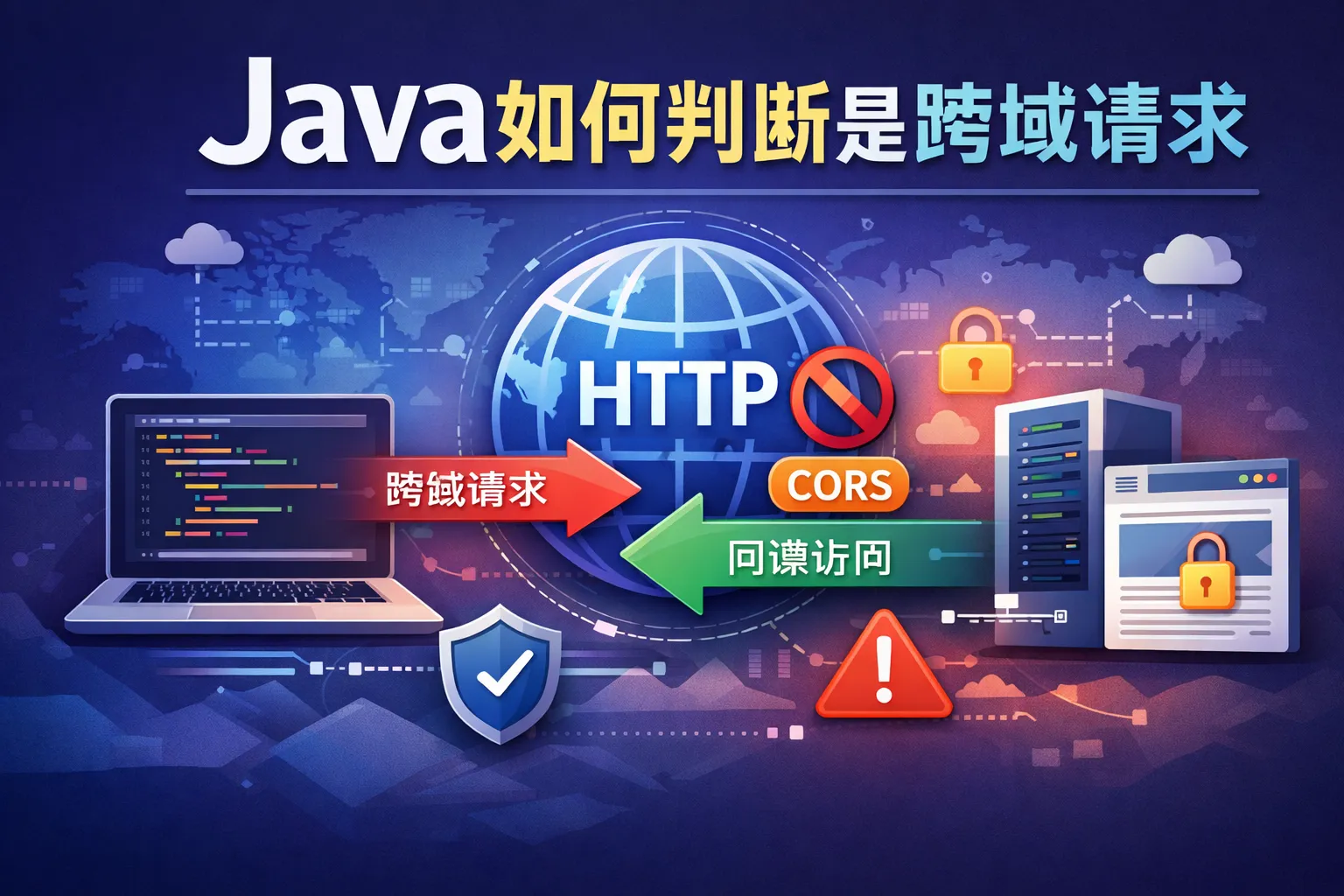 java如何判断是跨域请求