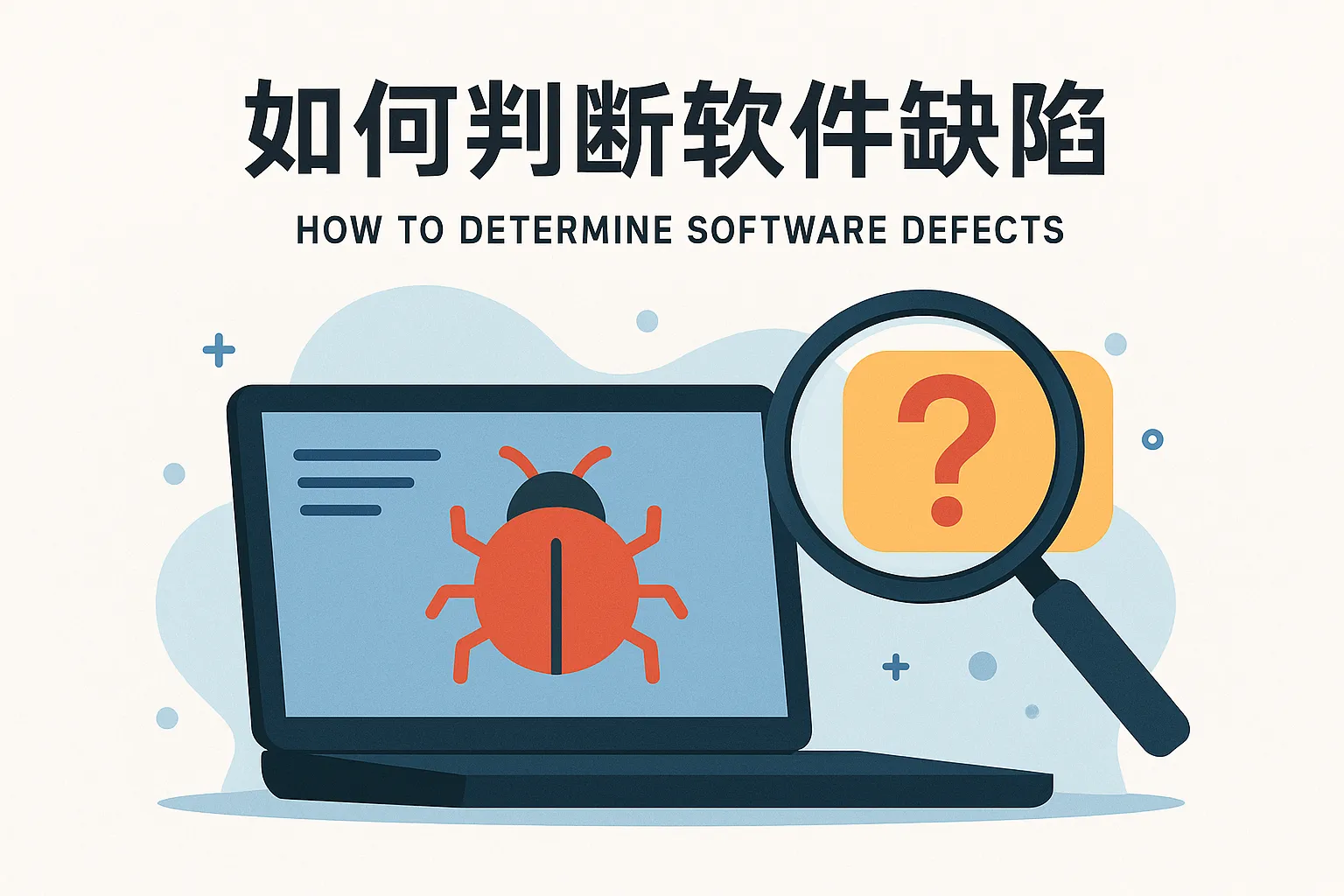 如何判断软件缺陷