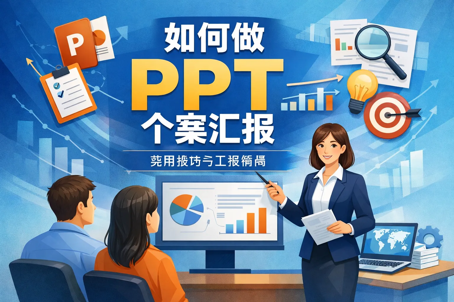 如何做ppt个案汇报