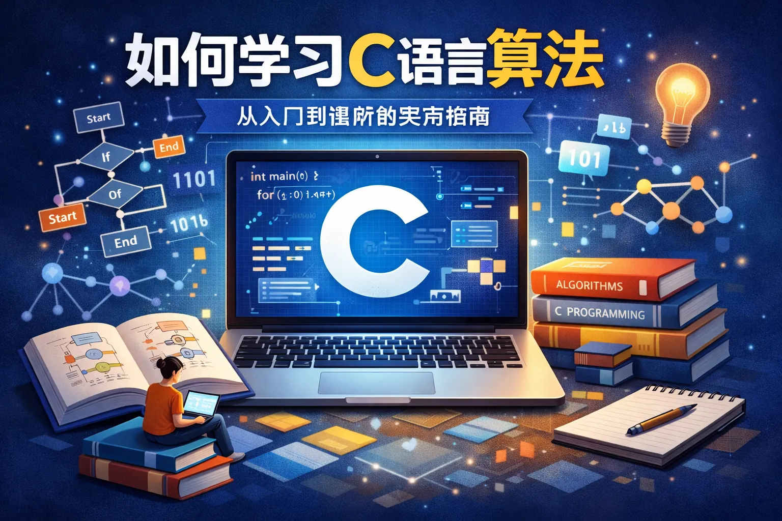 如何学习c语言算法