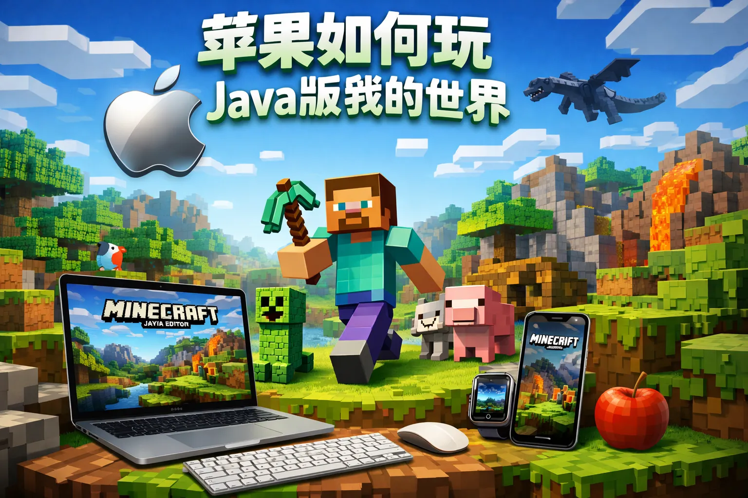 苹果如何玩Java版我的世界