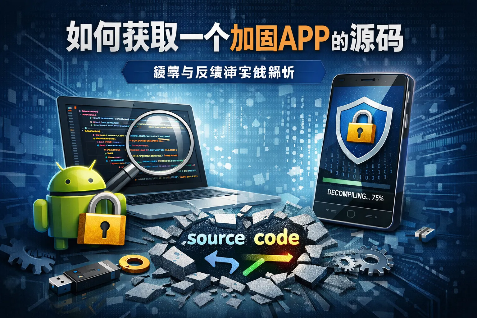 如何获取一个加固app的源码