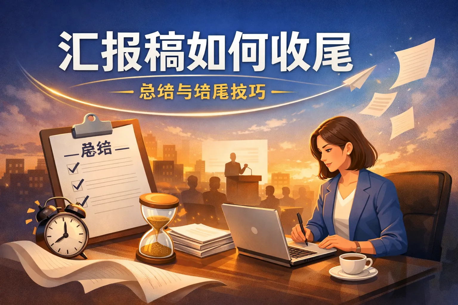 汇报稿如何收尾