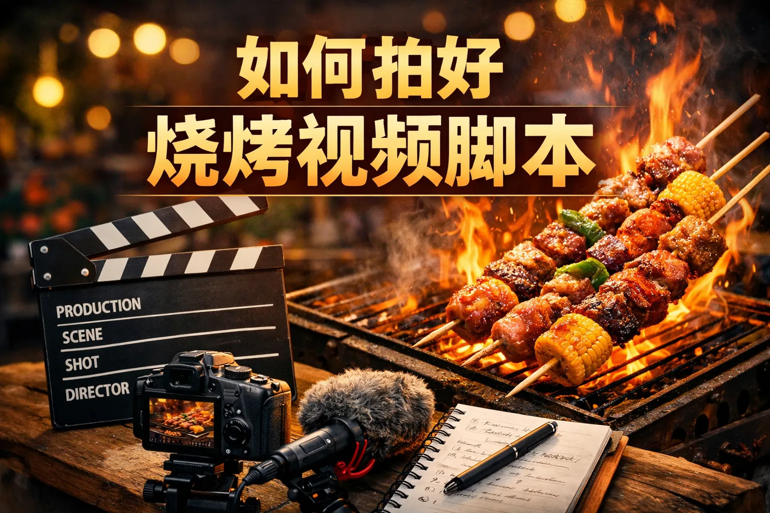 如何拍好烧烤视频脚本