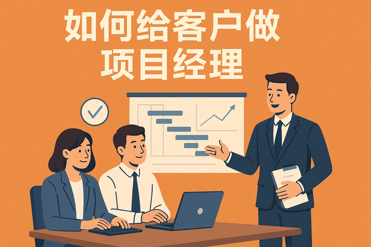 如何给客户做项目经理