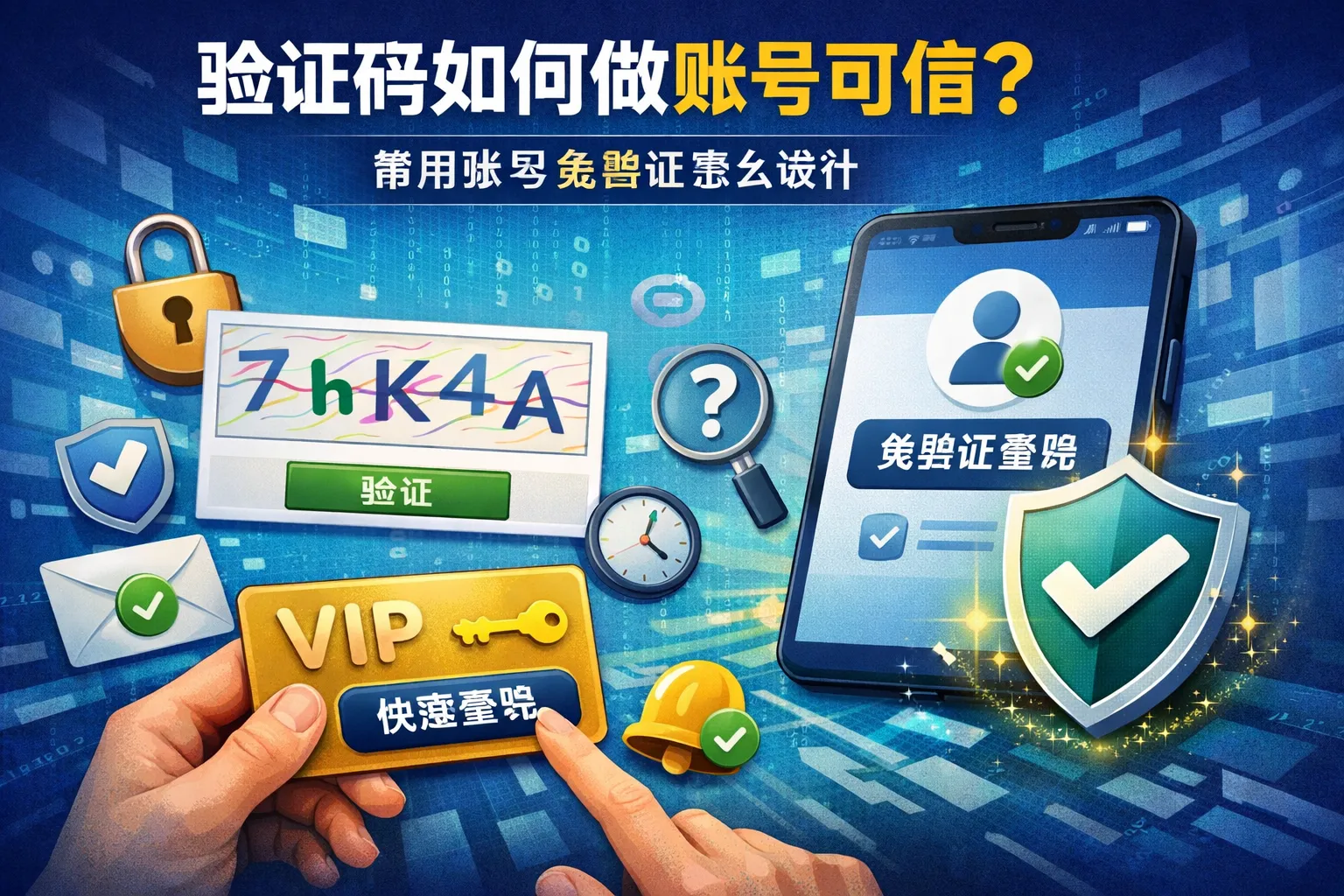 验证码如何做账号可信?常用账号免验证怎么设计