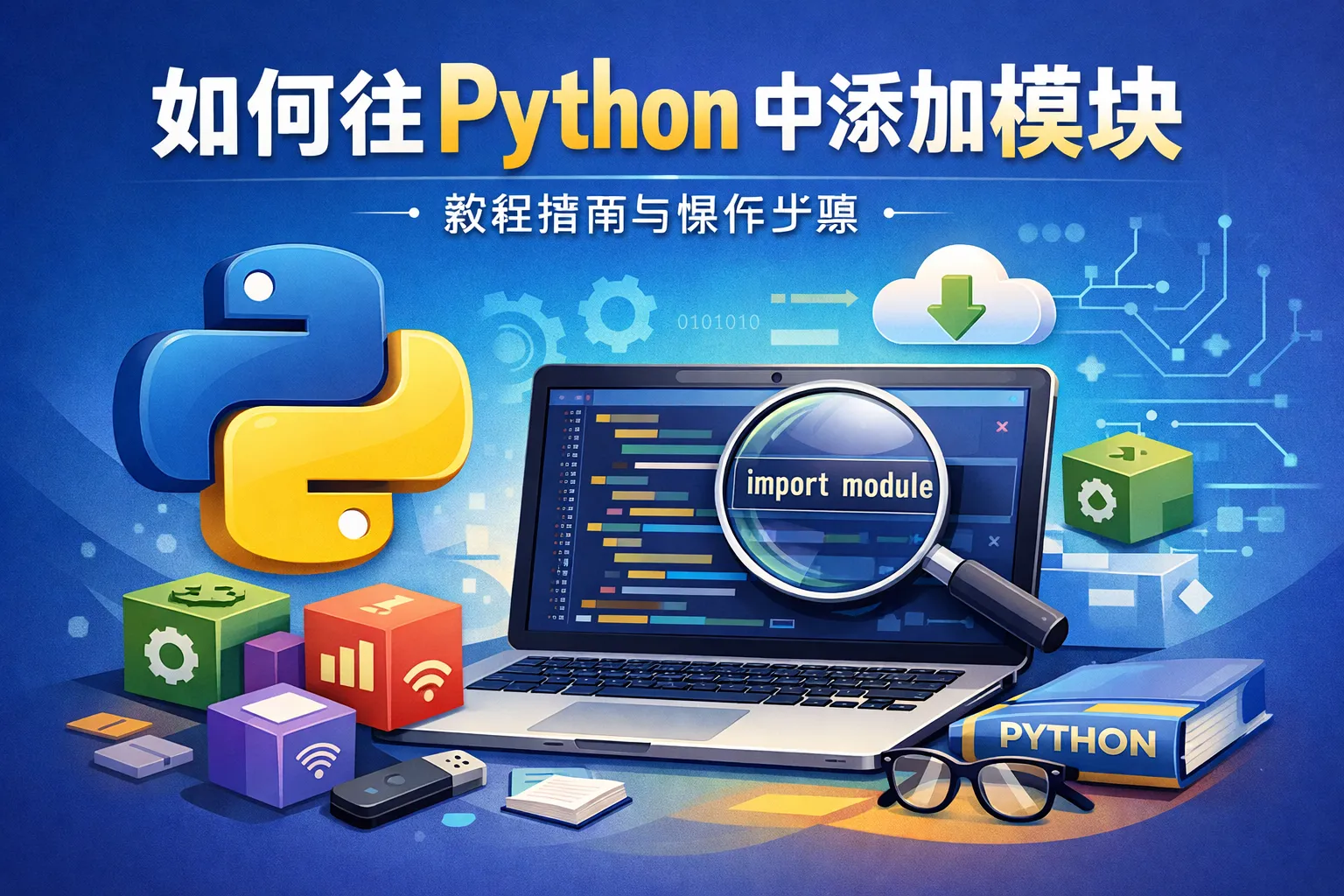 如何往python中添加模块