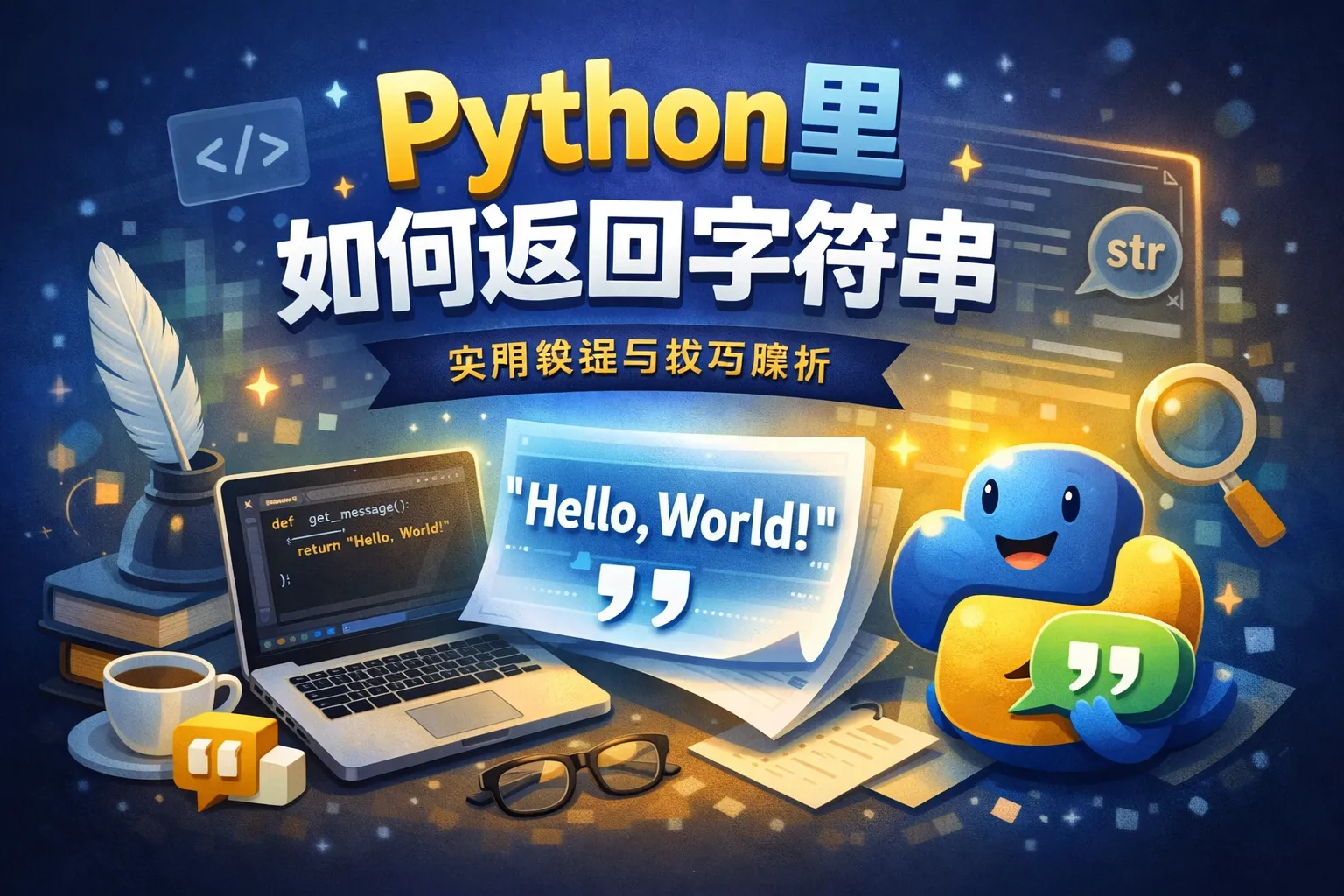 python里如何返回字符串