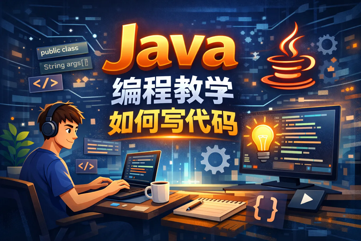 java编程教学如何写代码