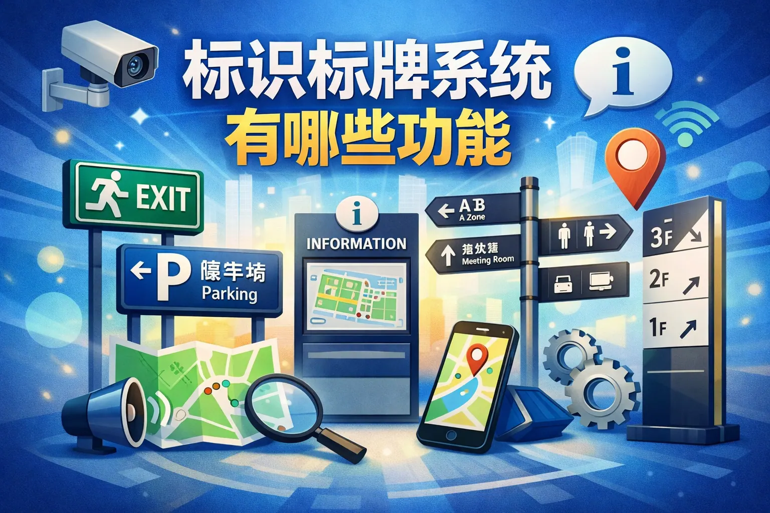 标识标牌系统有哪些功能