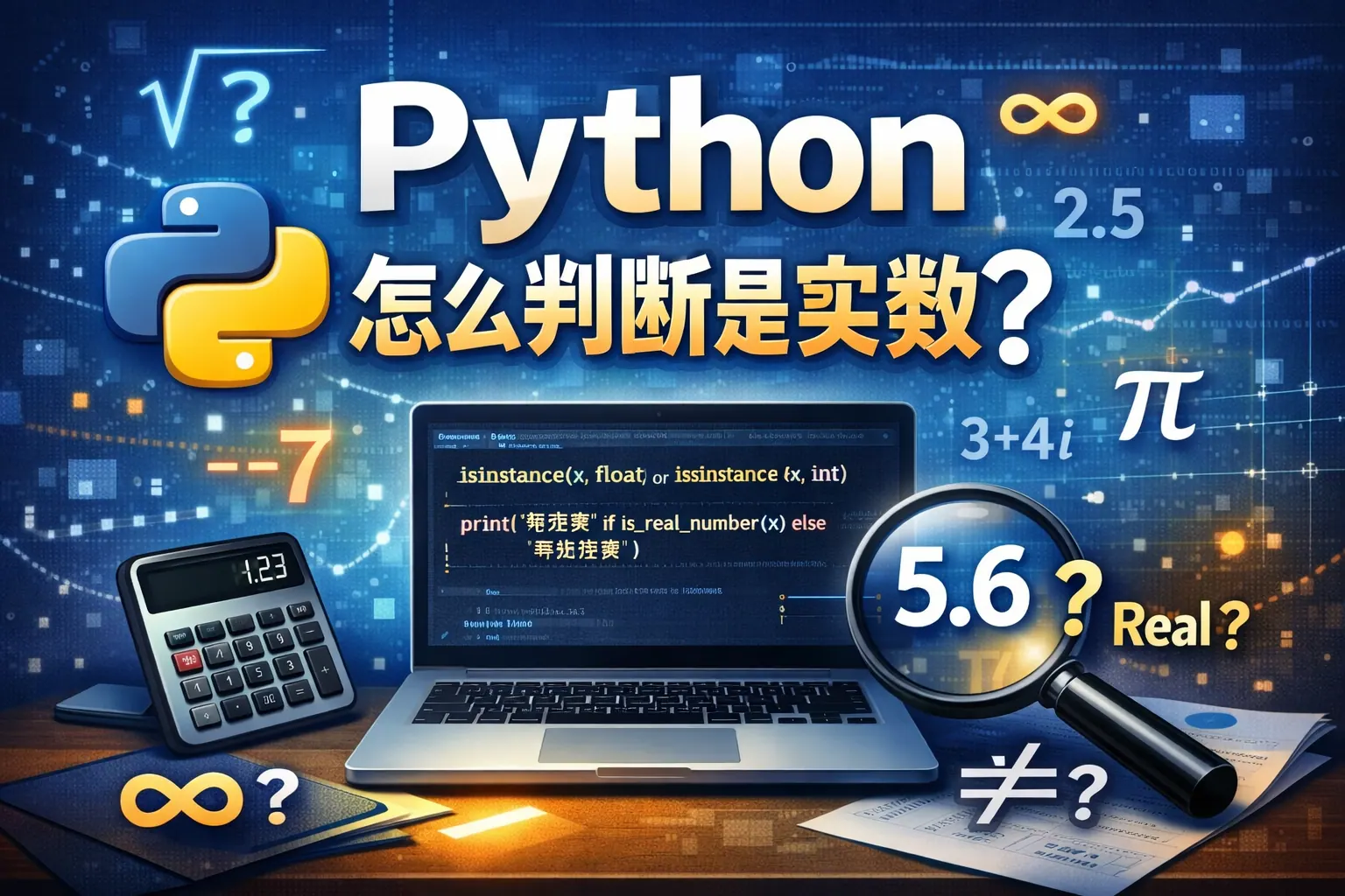 python怎么判断是实数