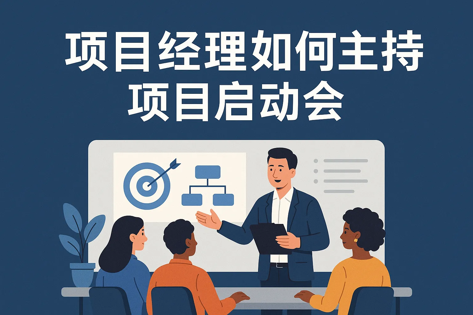 项目经理如何主持项目启动会