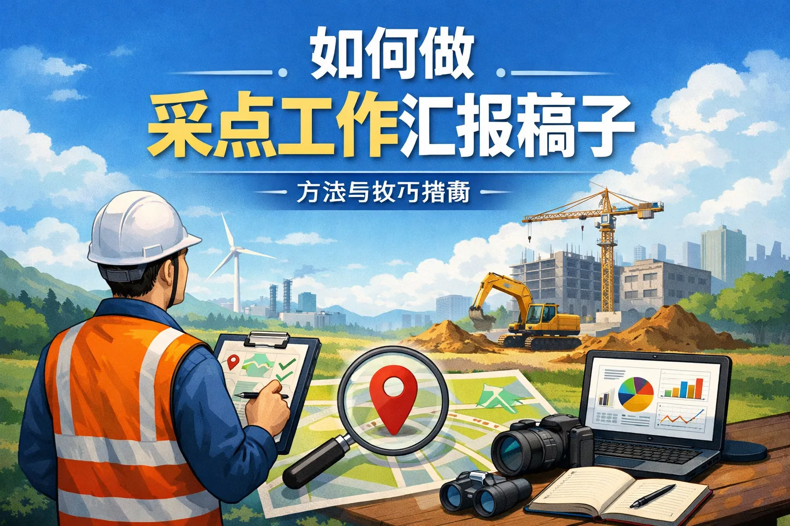 如何做采点工作汇报稿子