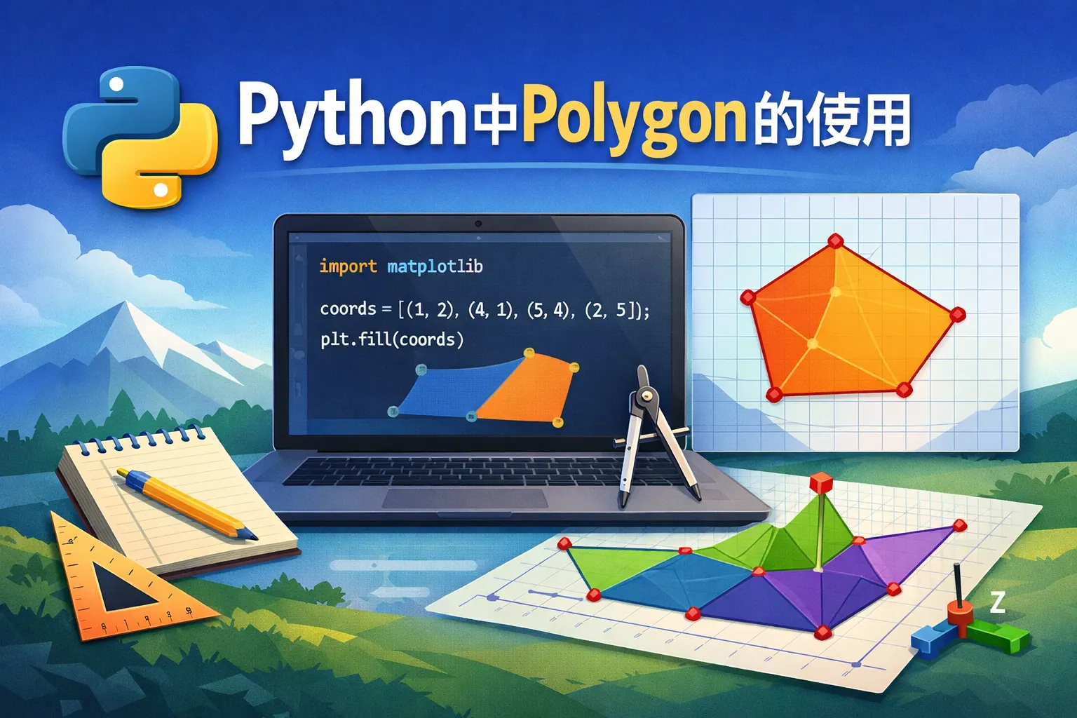 python中polygon的使用