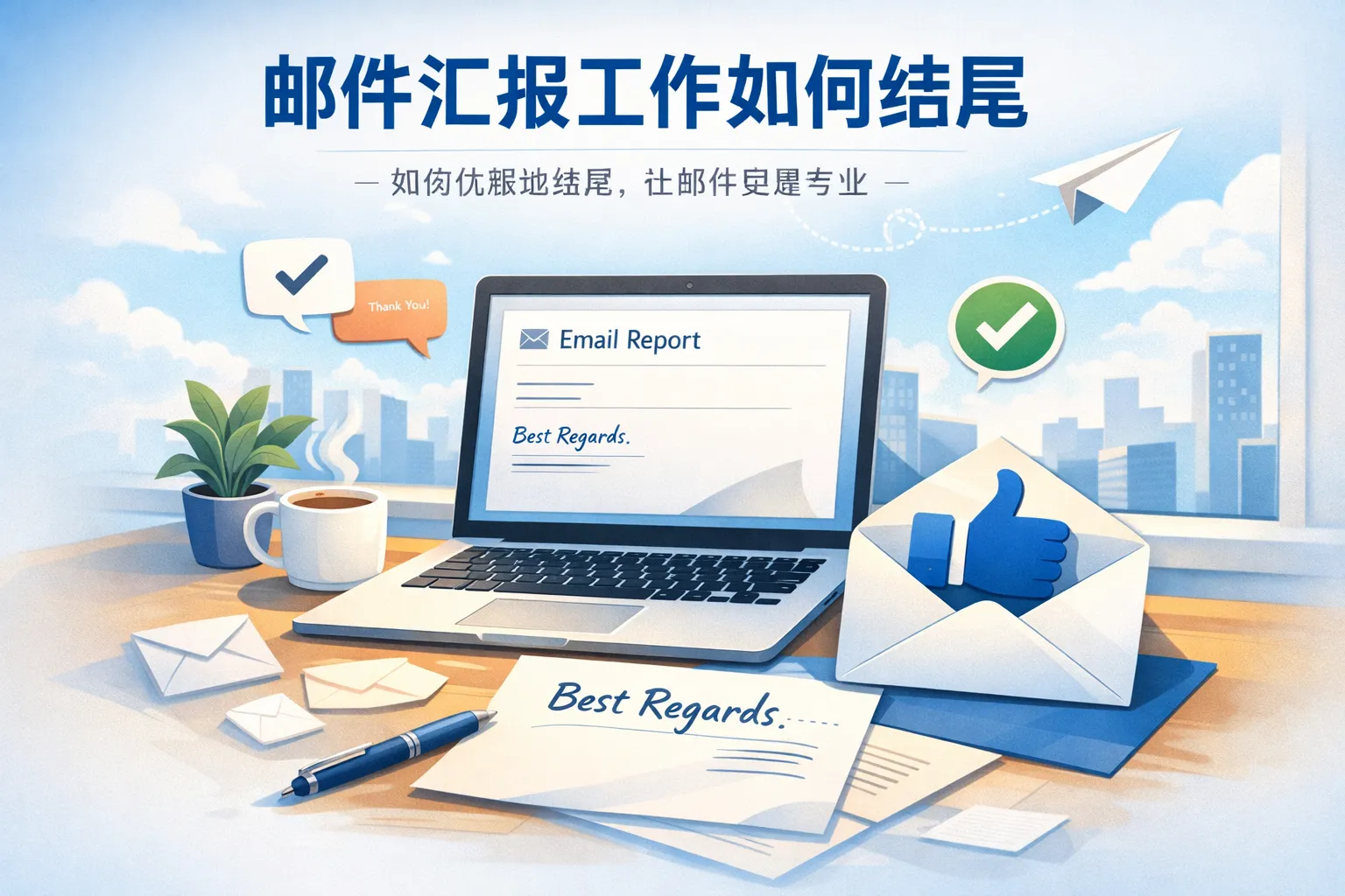 邮件汇报工作如何结尾