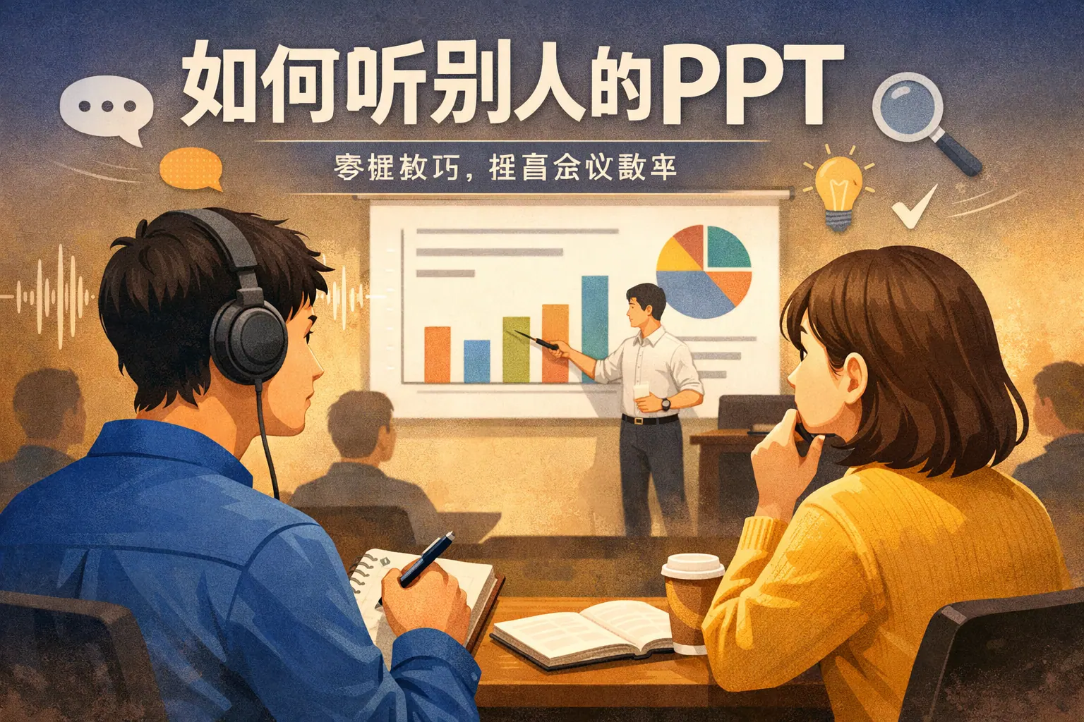 如何听别人的ppt