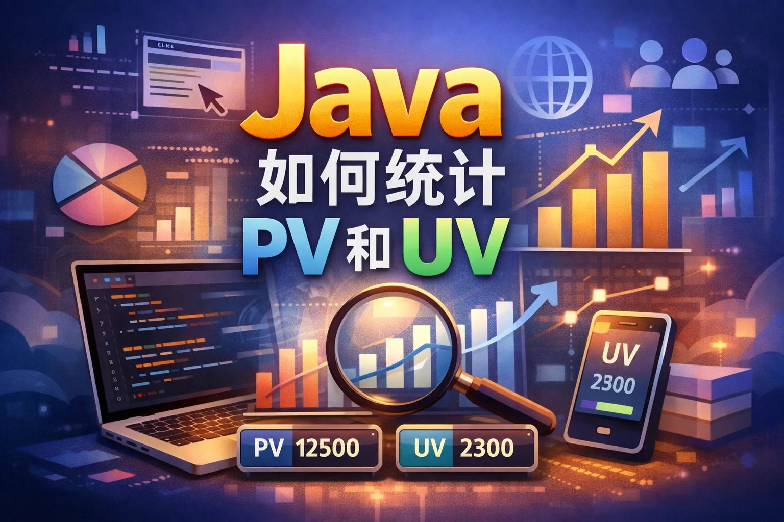 java如何统计pv和uv