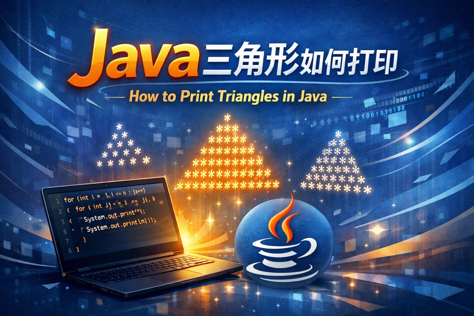 java三角形如何打印