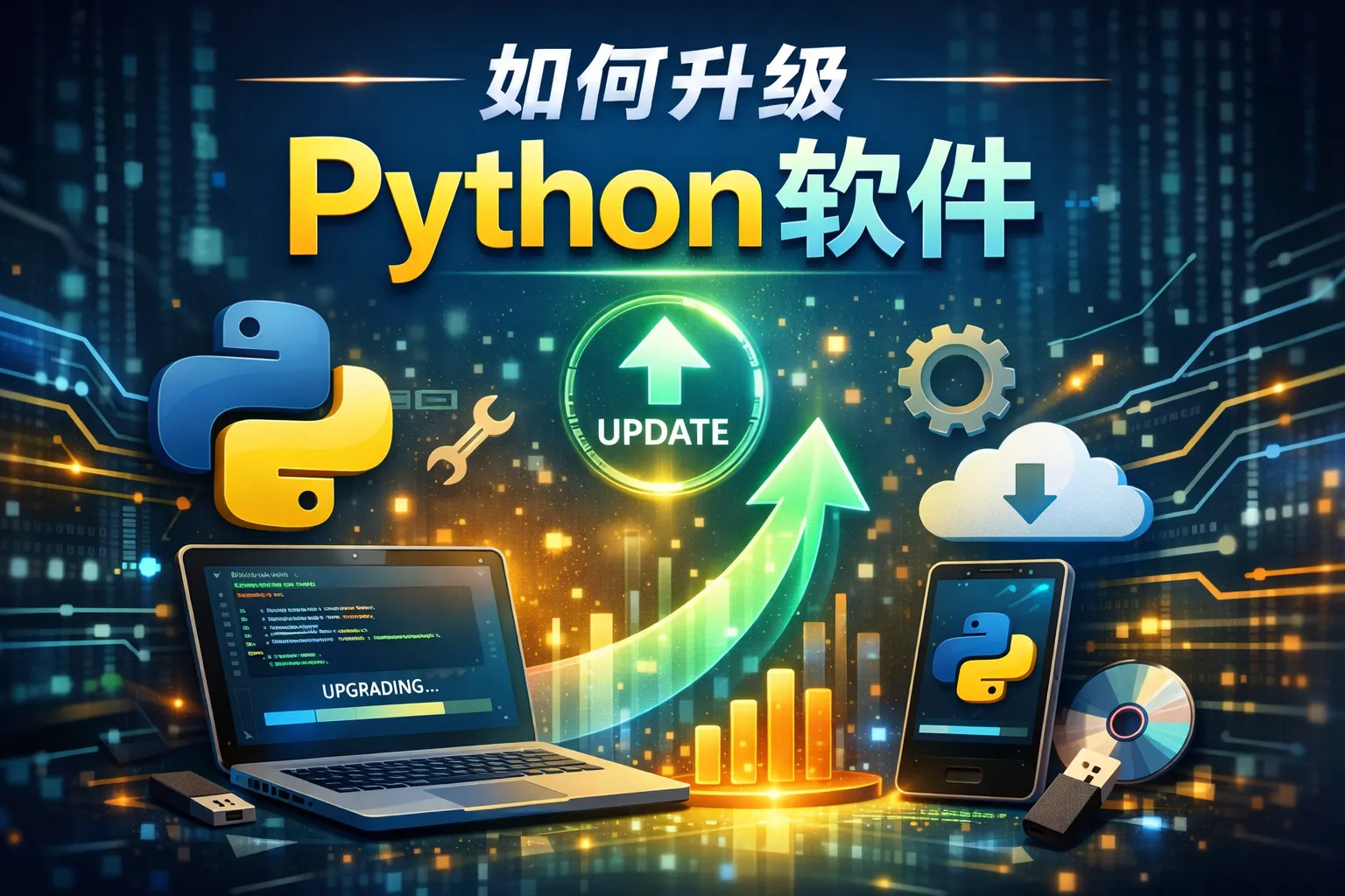 如何升级python软件