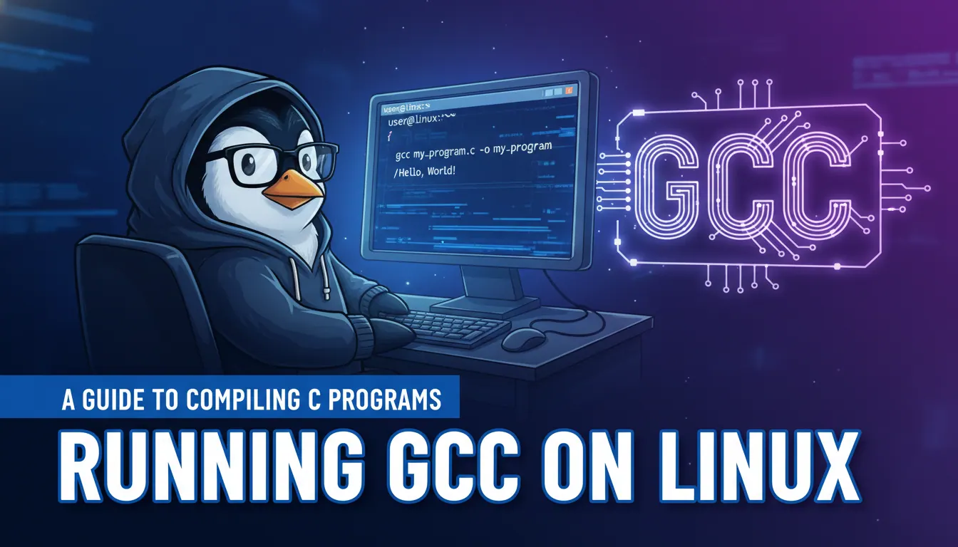 如何运行linux自带的gcc