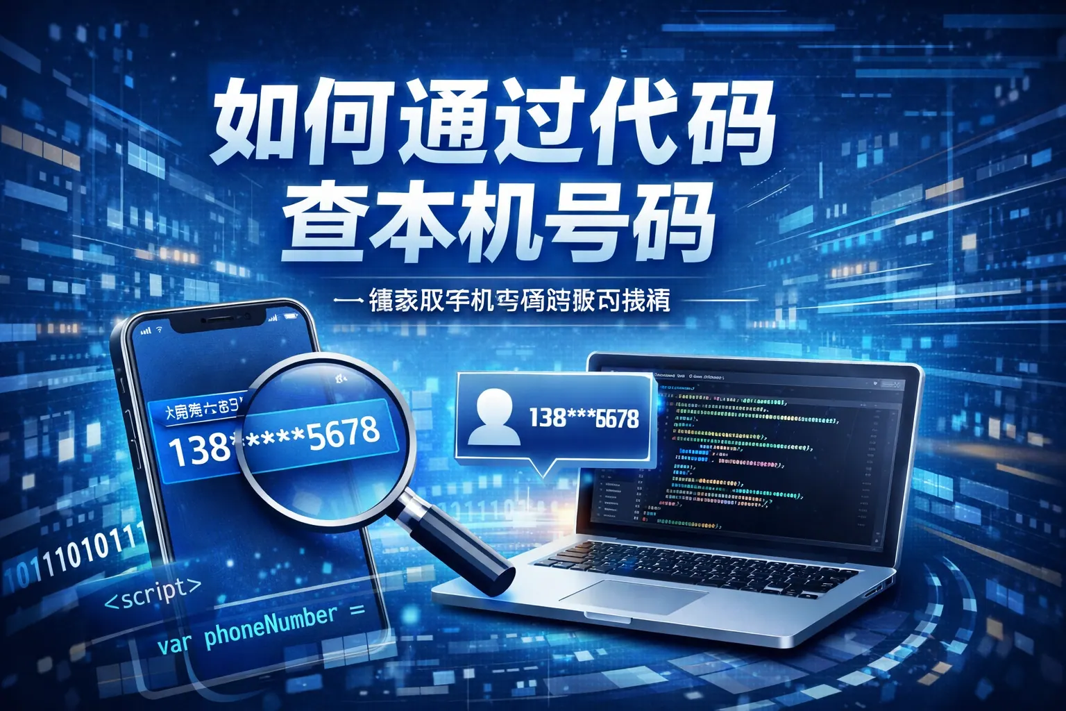 如何通过代码查本机号码