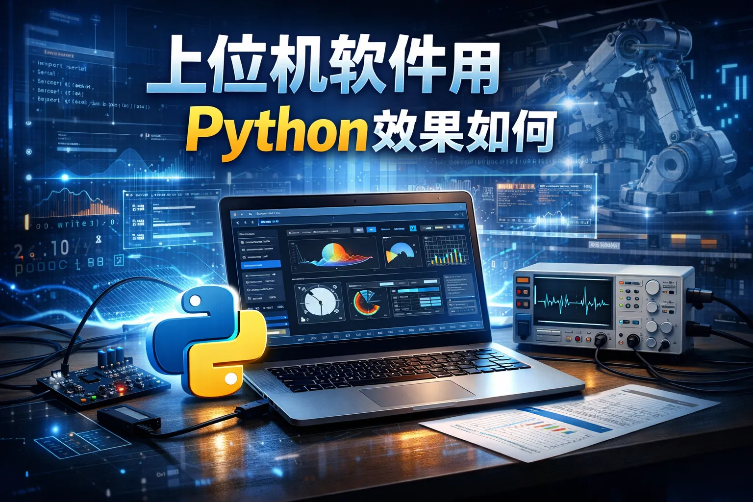 上位机软件用python效果如何