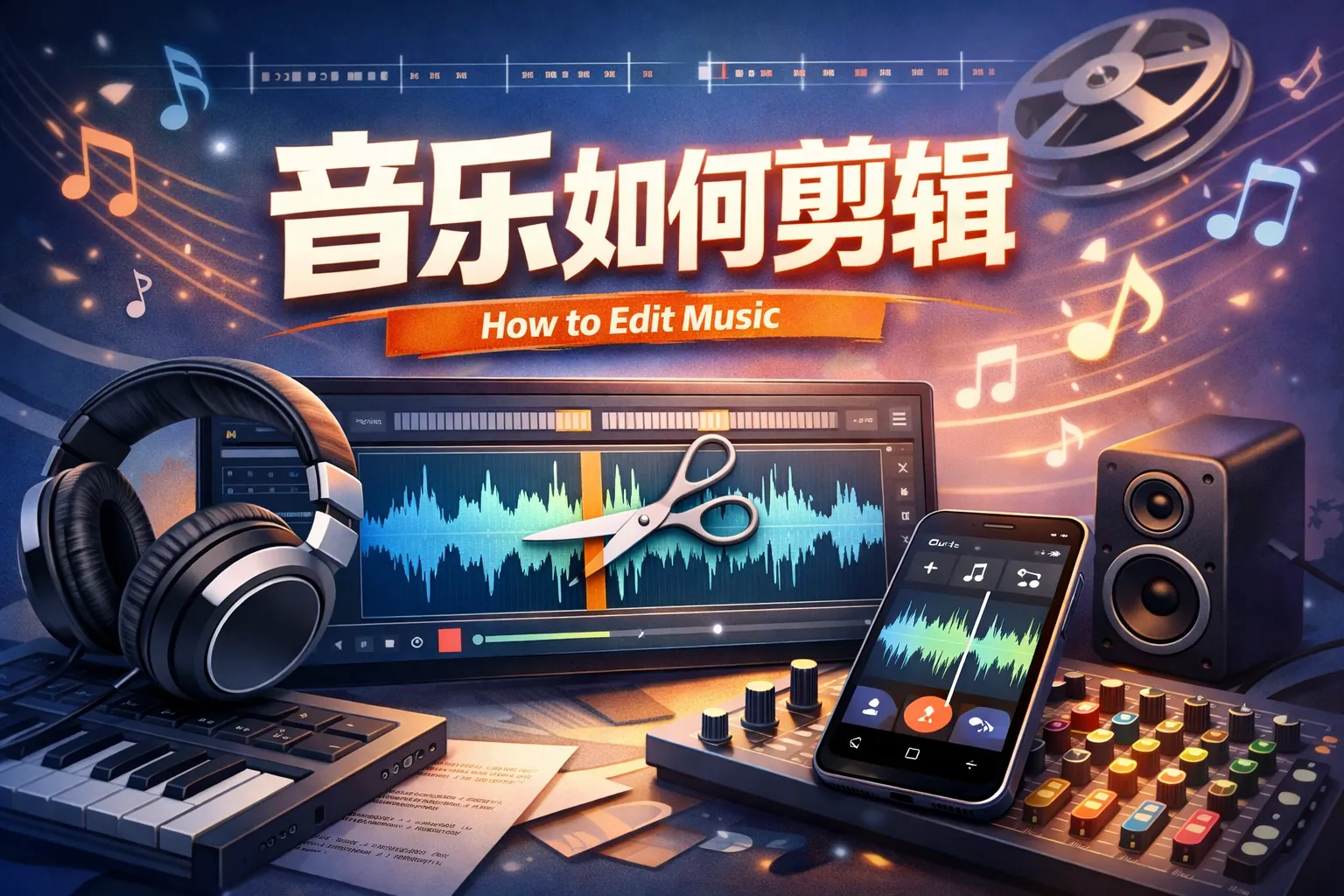 ppt音乐如何剪辑