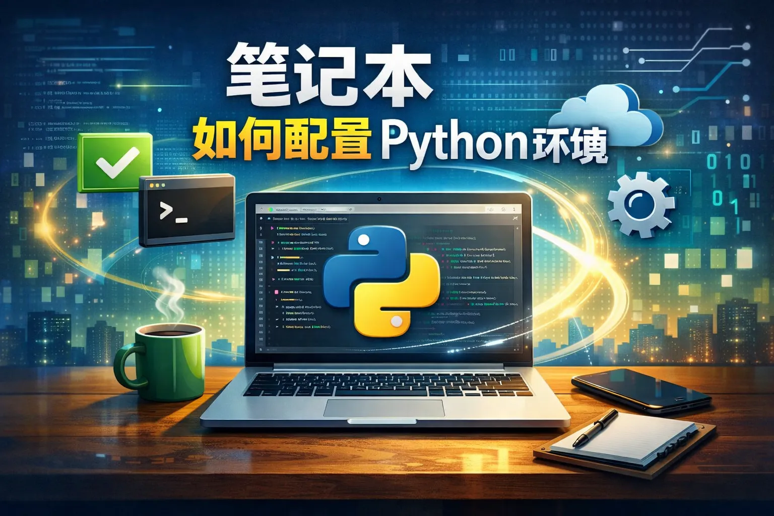 笔记本如何配置python环境