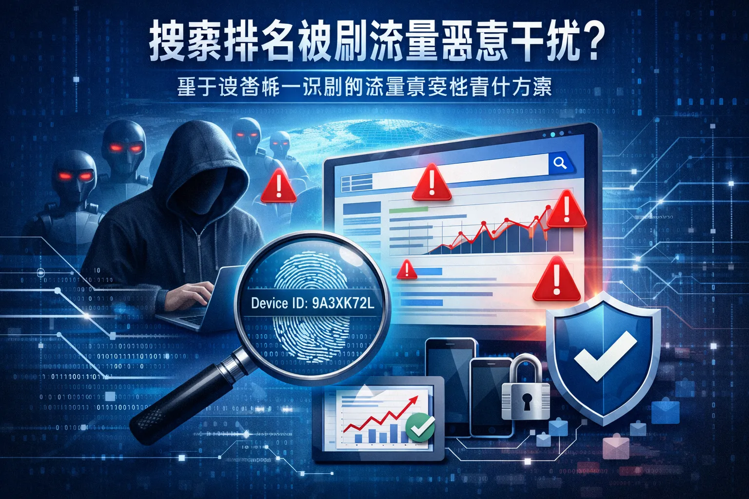搜索排名被刷流量恶意干扰?基于设备唯一识别的流量真实性审计方案