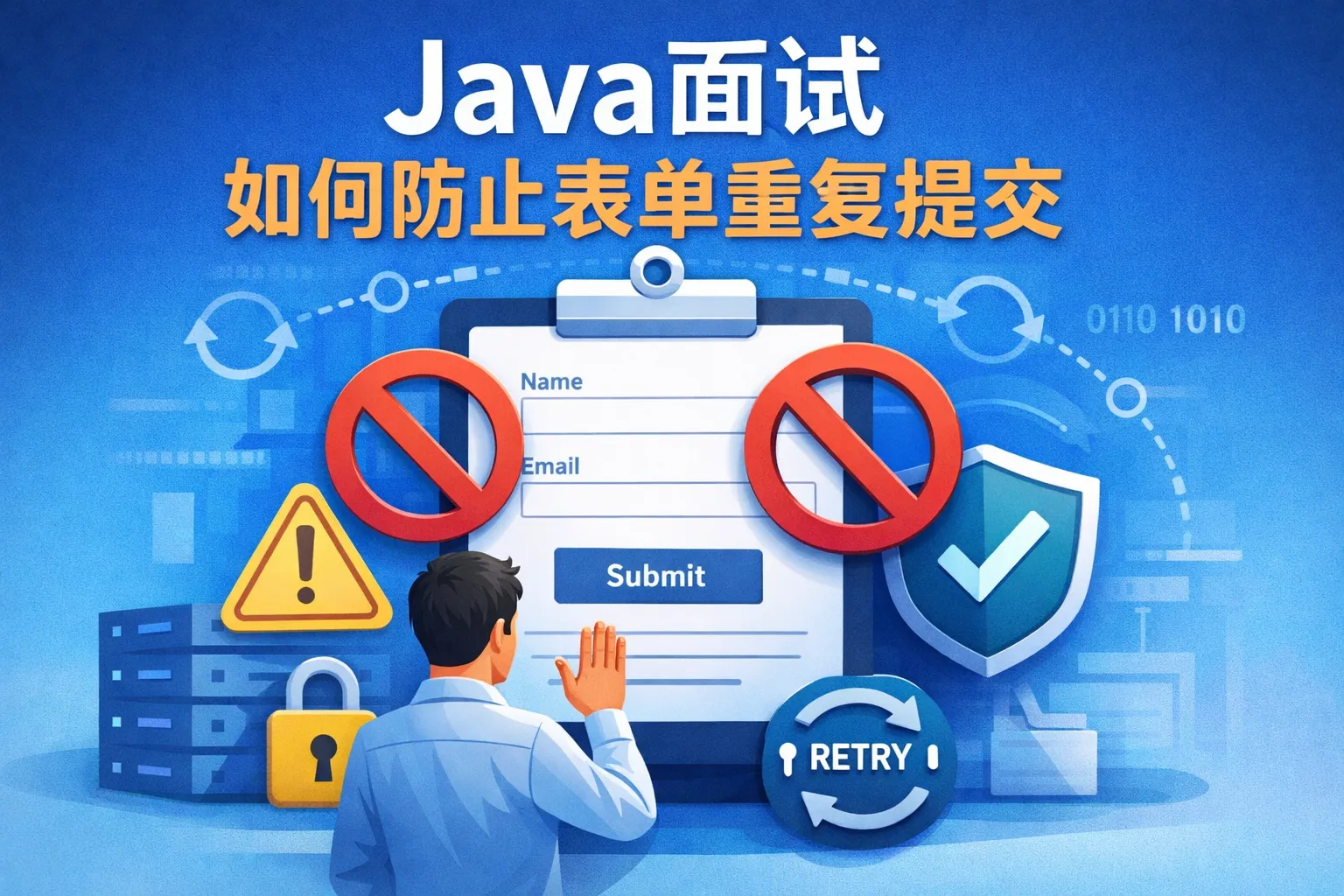 java面试如何防止表单重复提交
