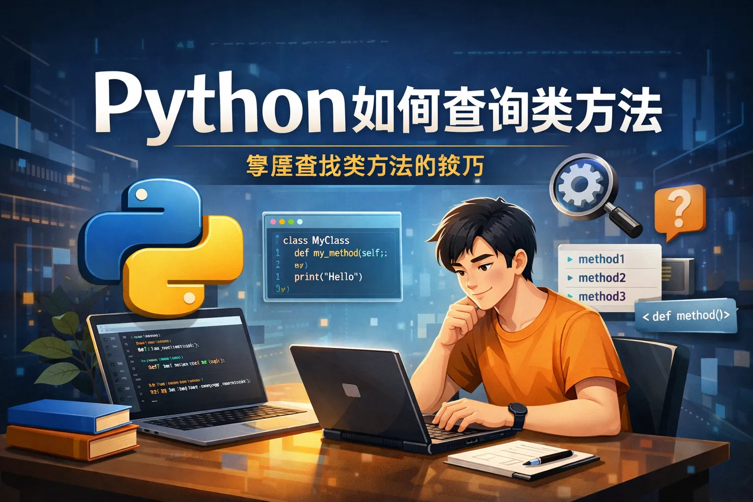 python如何查询类方法