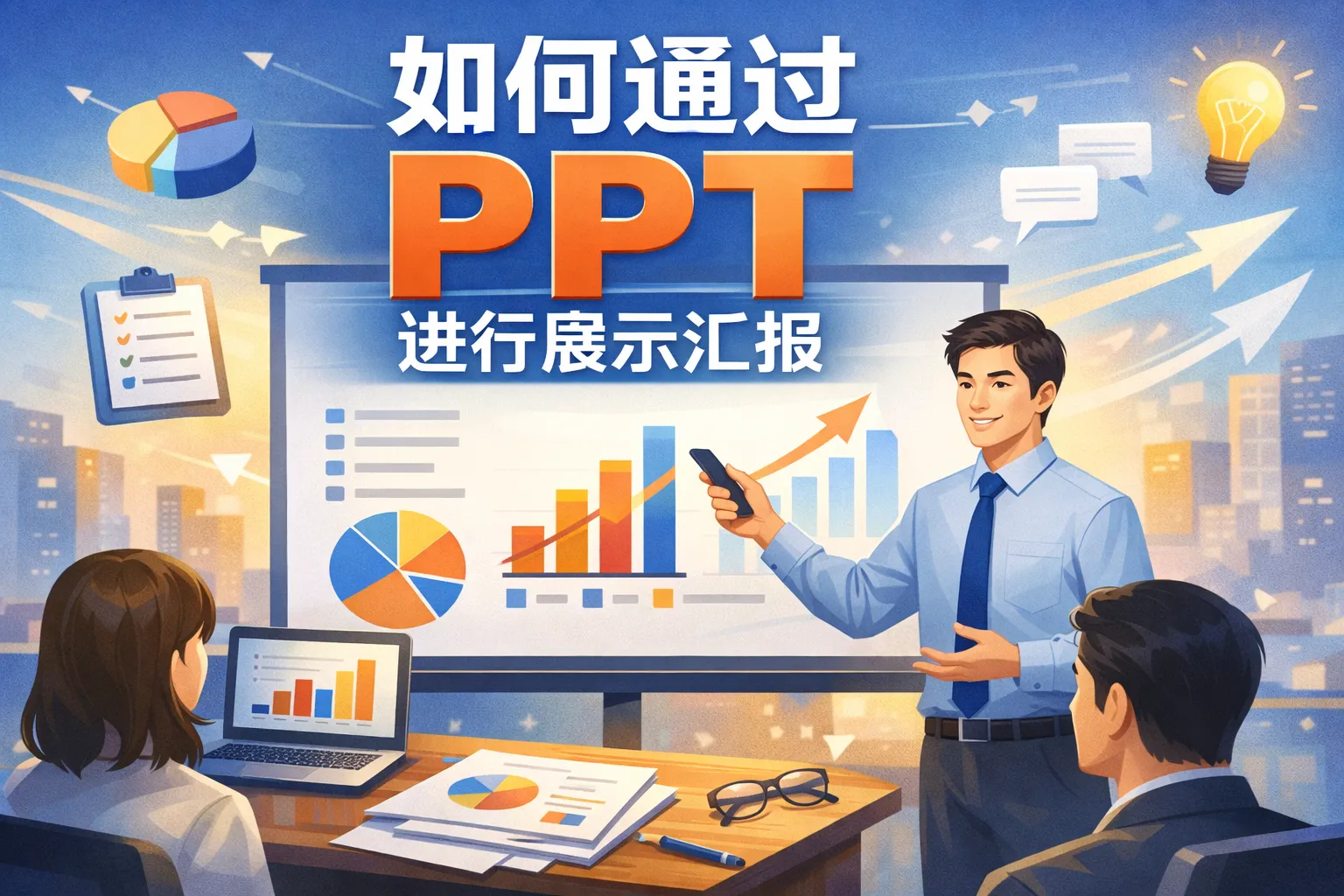 如何通过ppt进行展示汇报