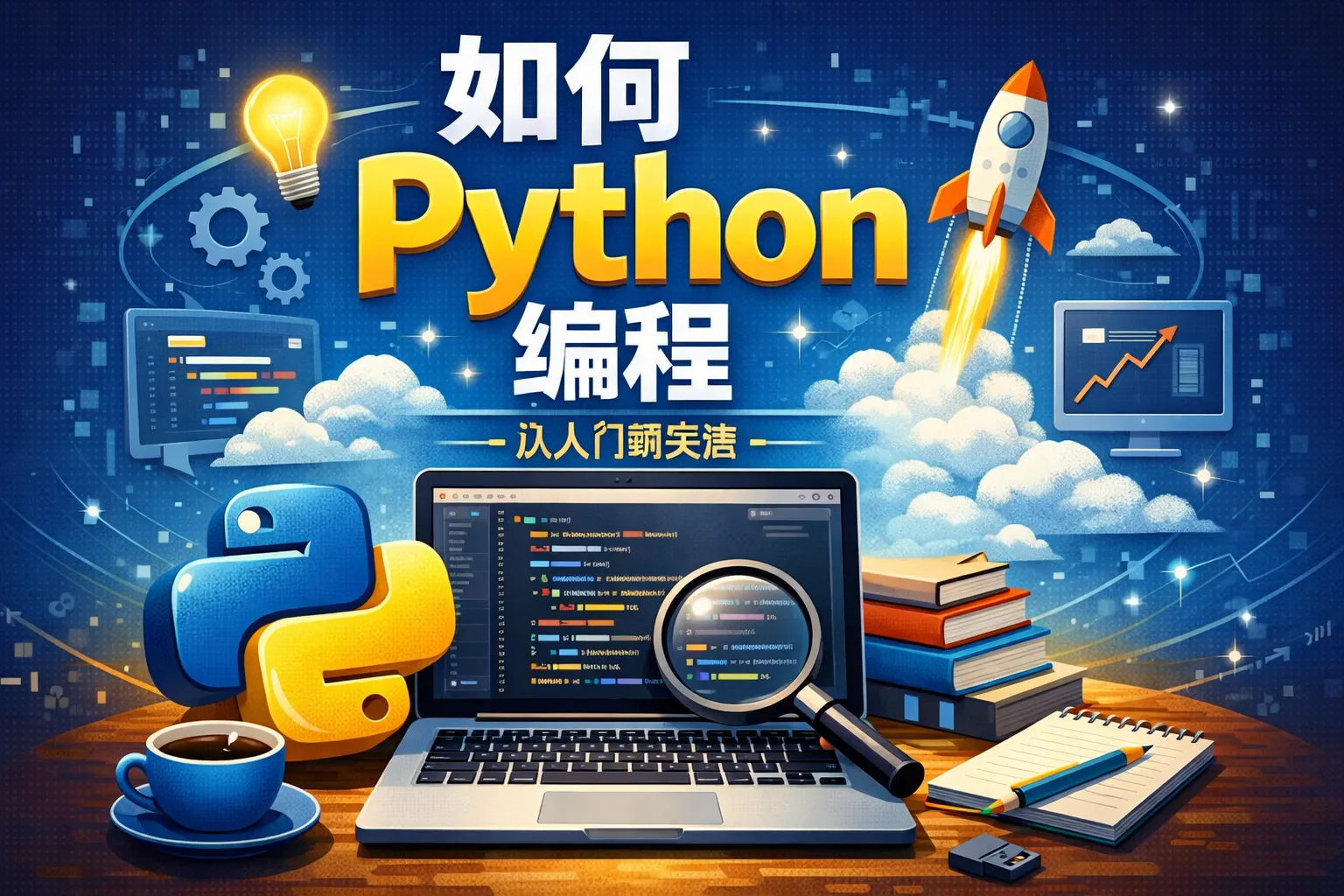 如何python编程