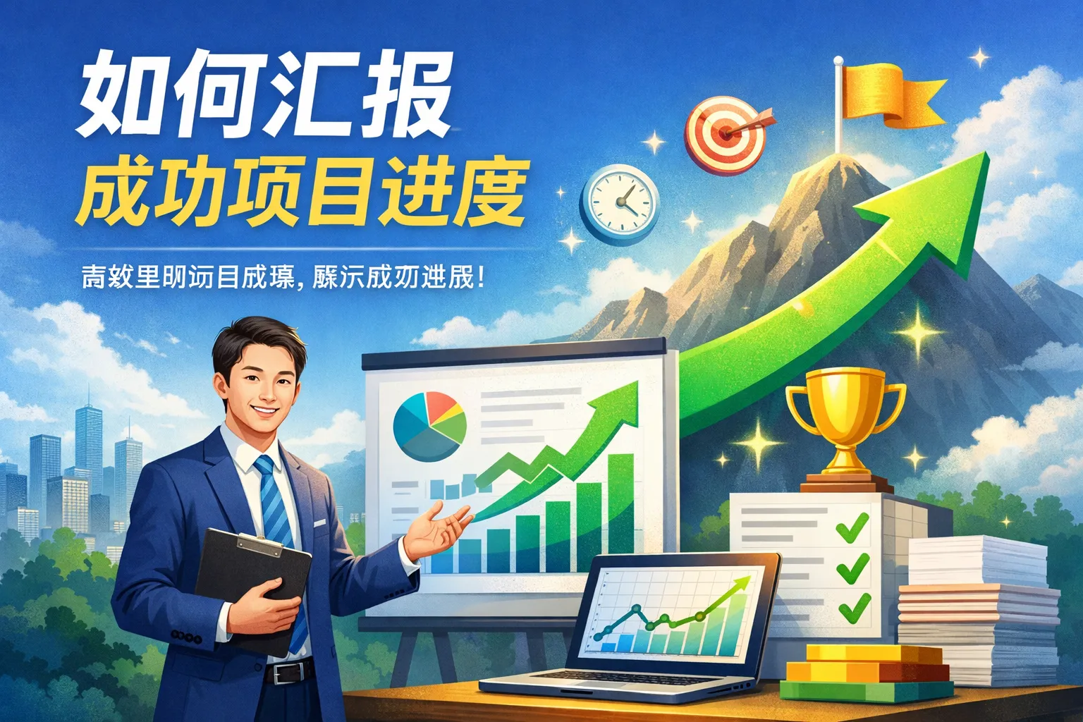 如何汇报成功项目进度