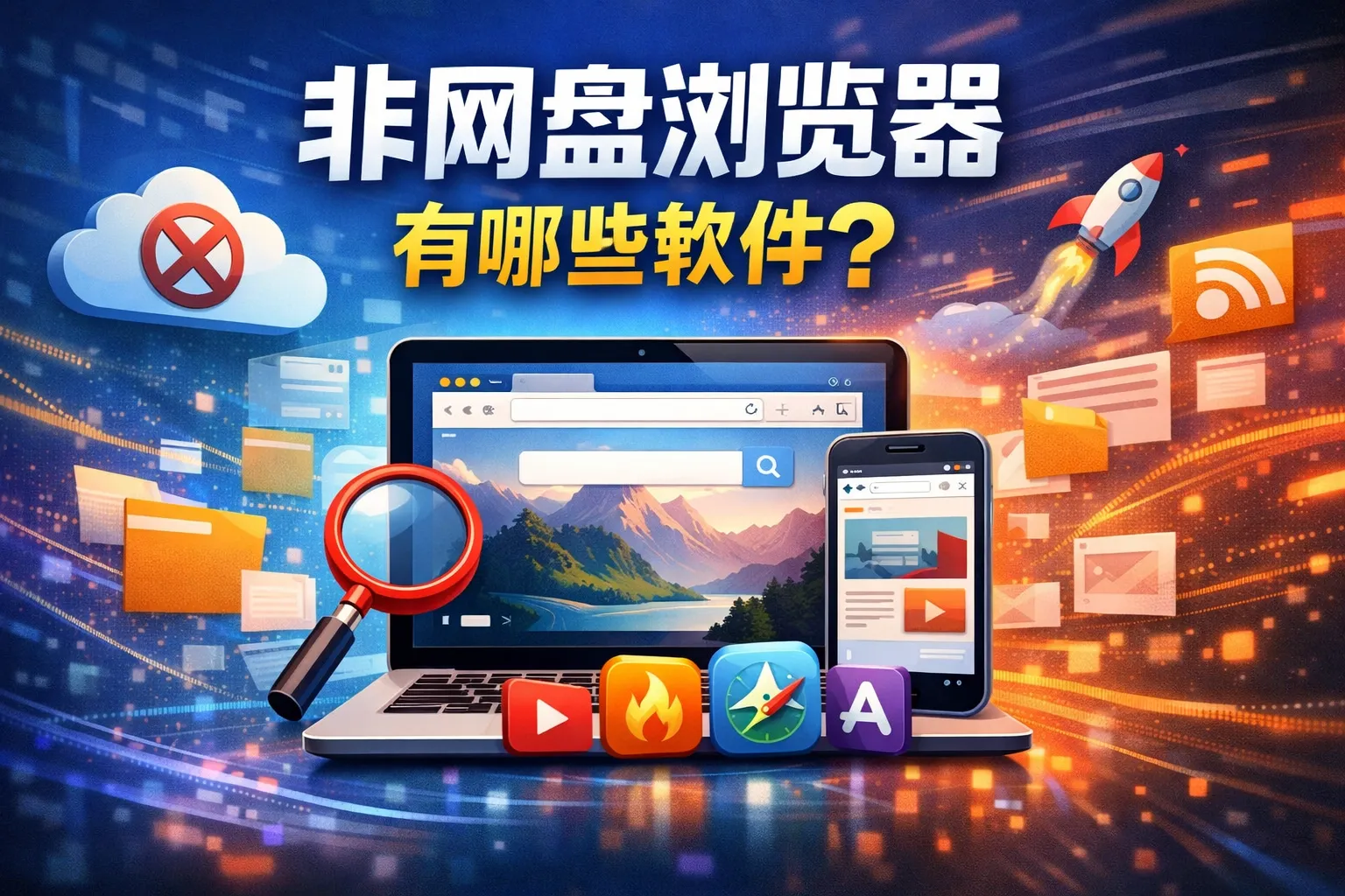 非网盘浏览器有哪些软件