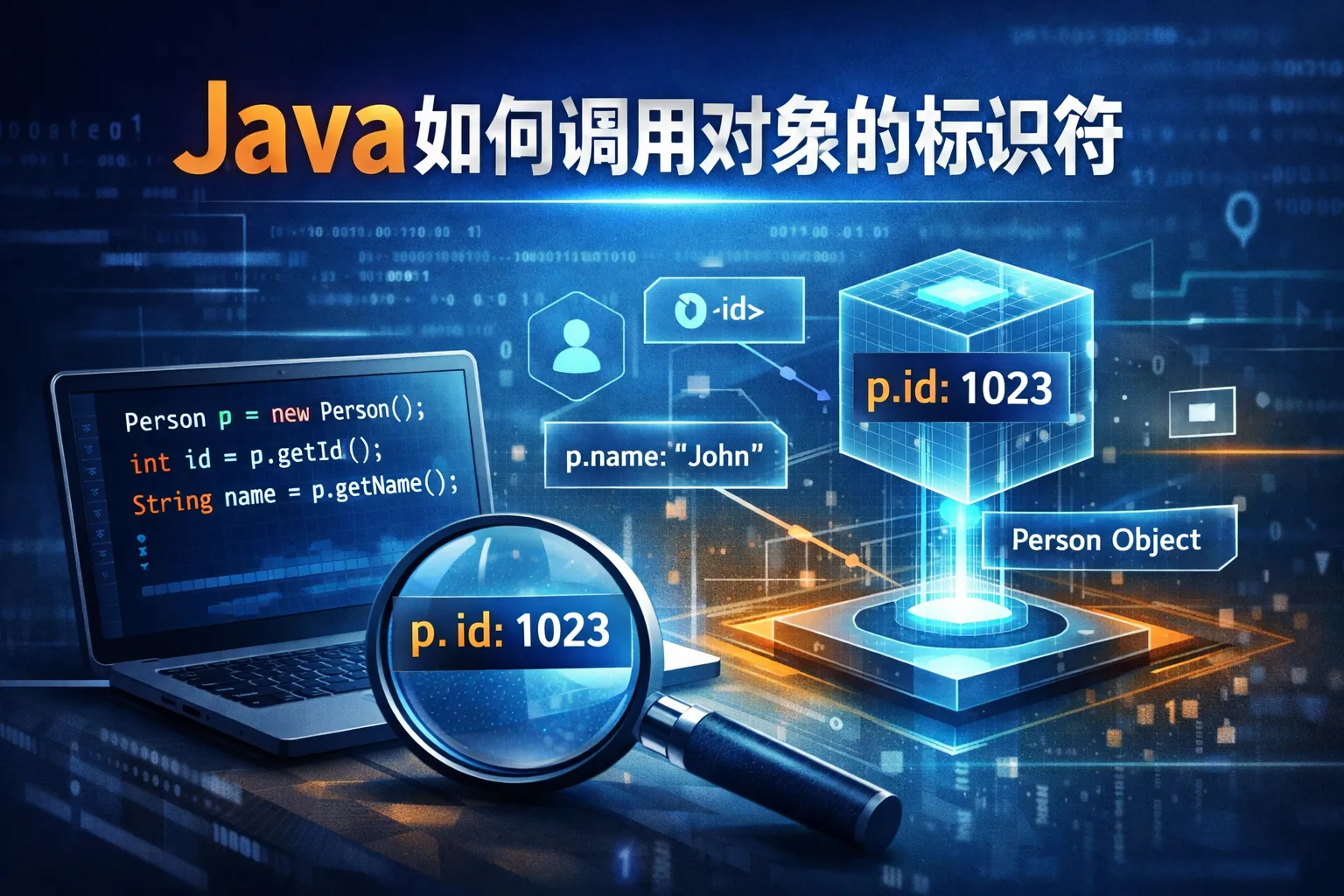 java如何调用对象的标识符