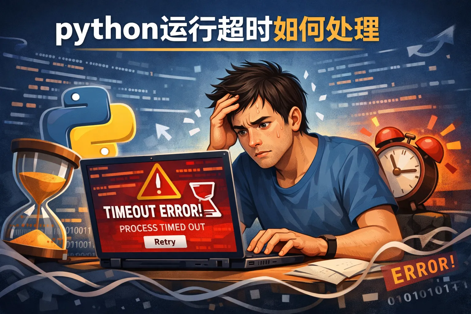 python运行超时如何处理