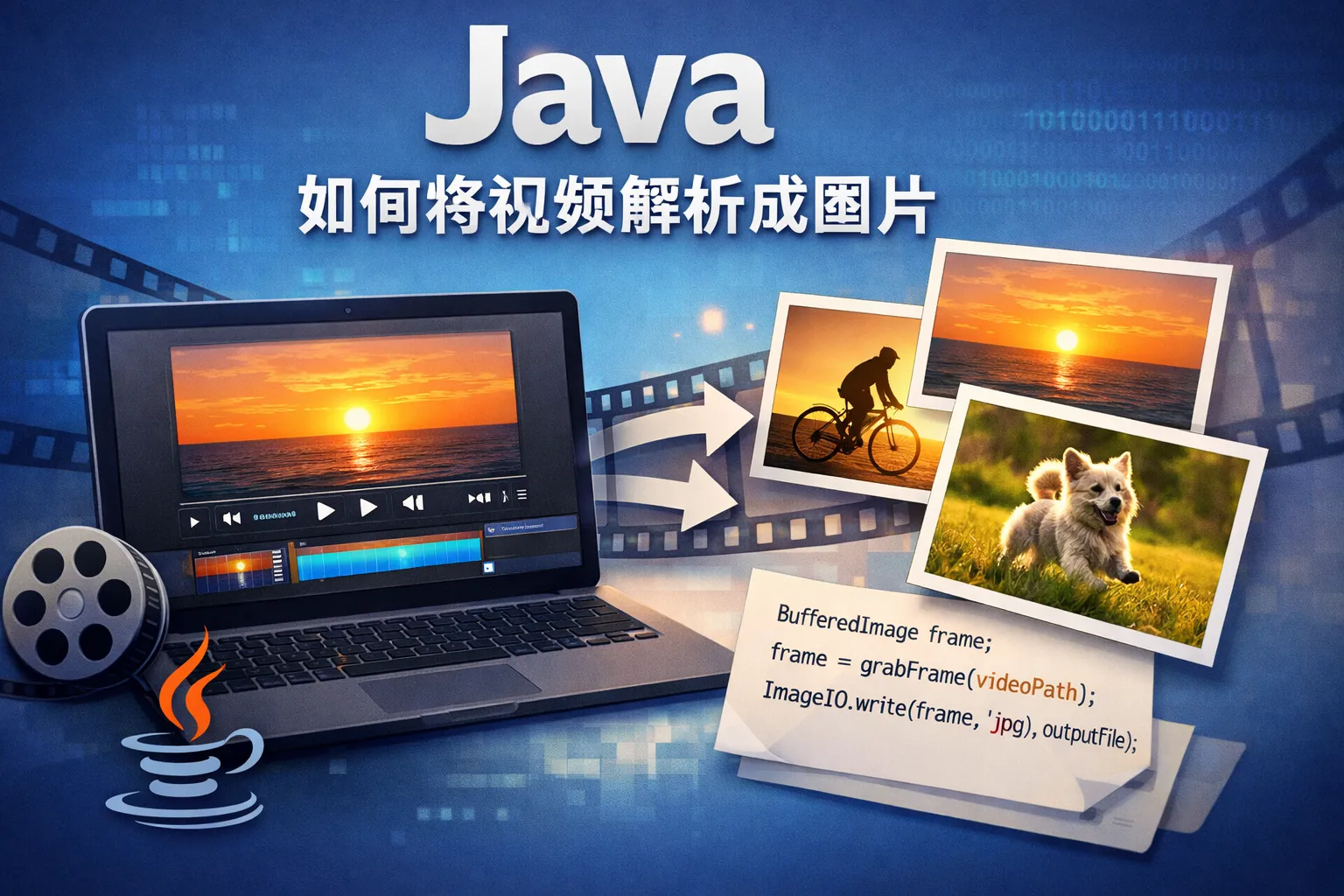 java如何将视频解析成图片