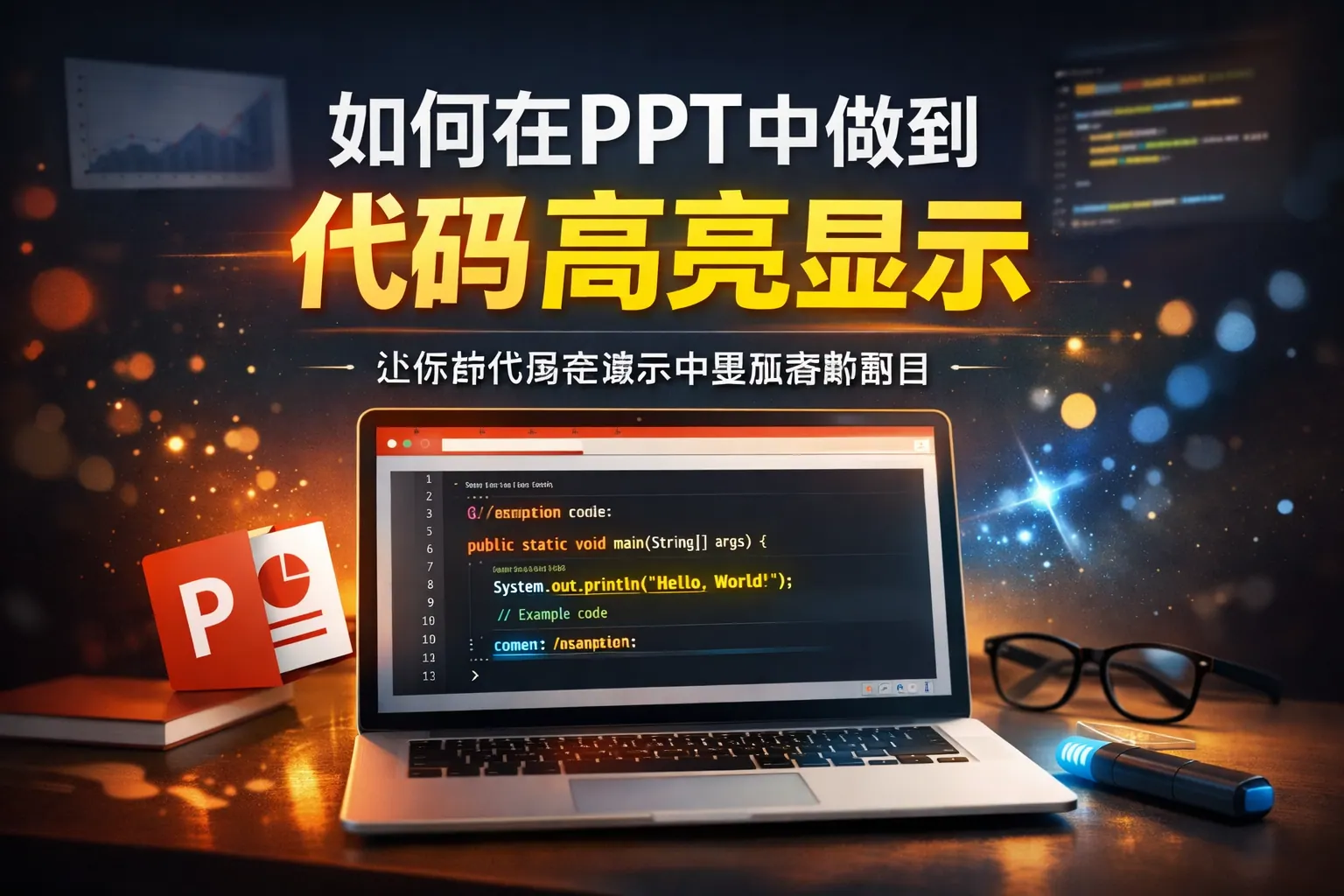 如何在ppt中做到代码高亮显示