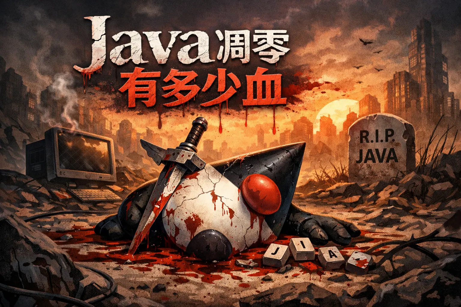 java凋零有多少血