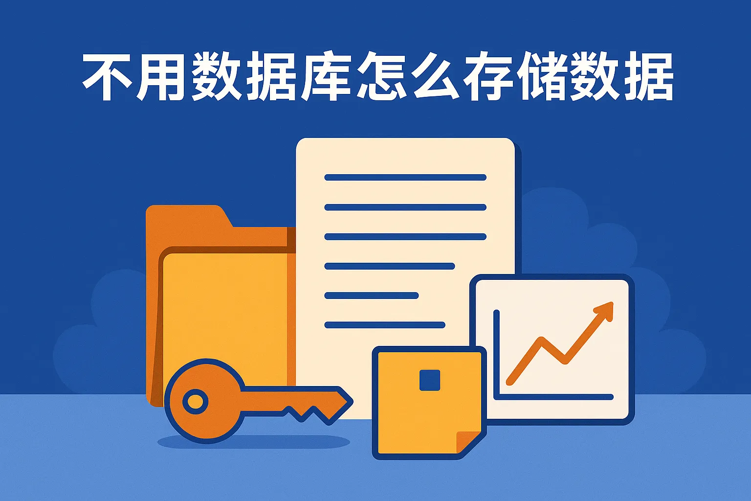 不用数据库怎么存储数据