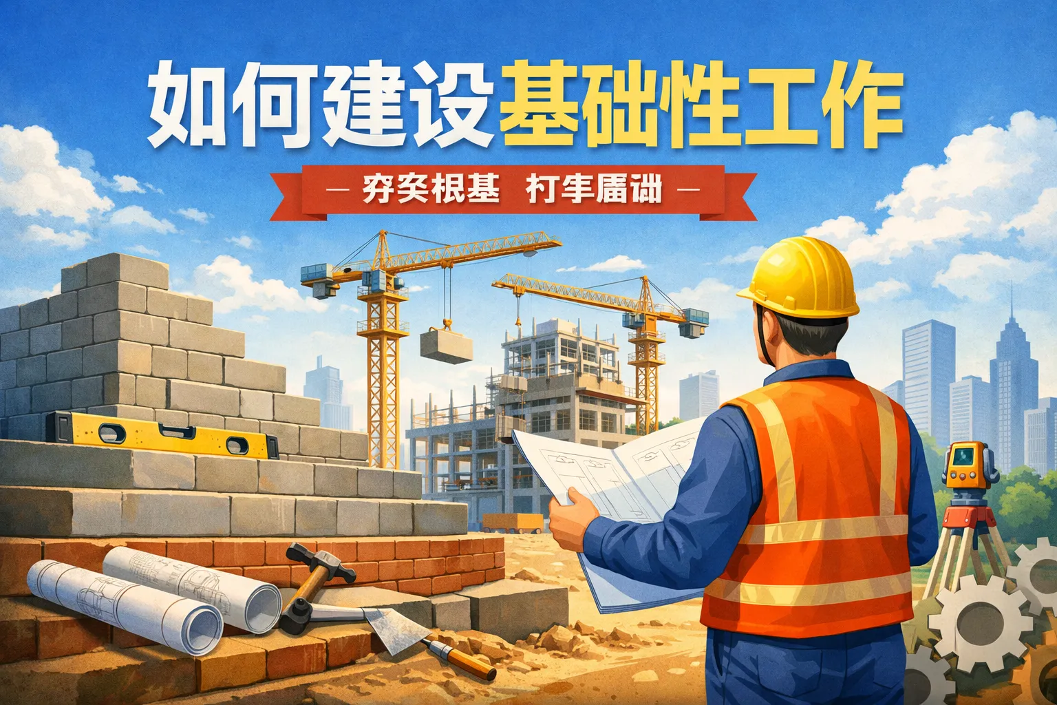 如何建设基础性工作