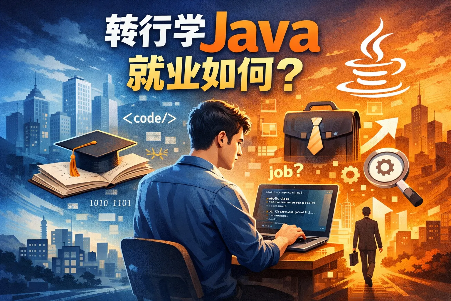 转行学java就业如何
