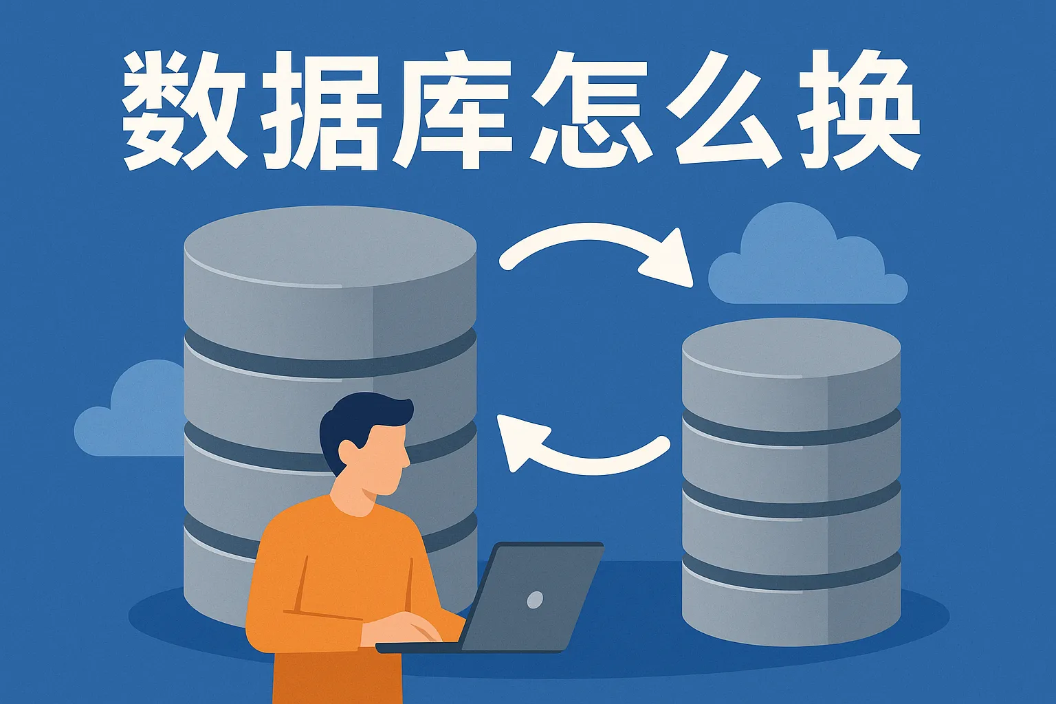 数据库怎么换