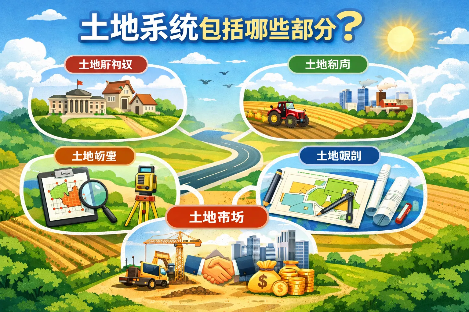 土地系统包括哪些部分