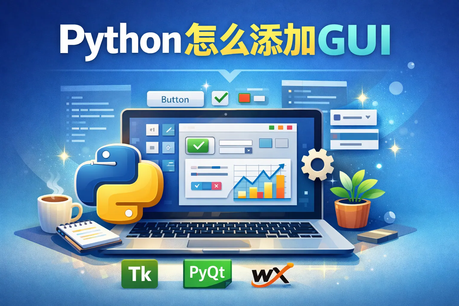 python怎么添加gui