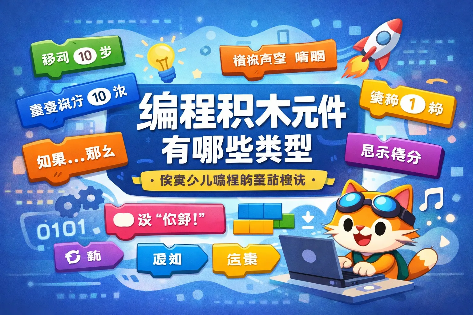 编程积木元件有哪些类型