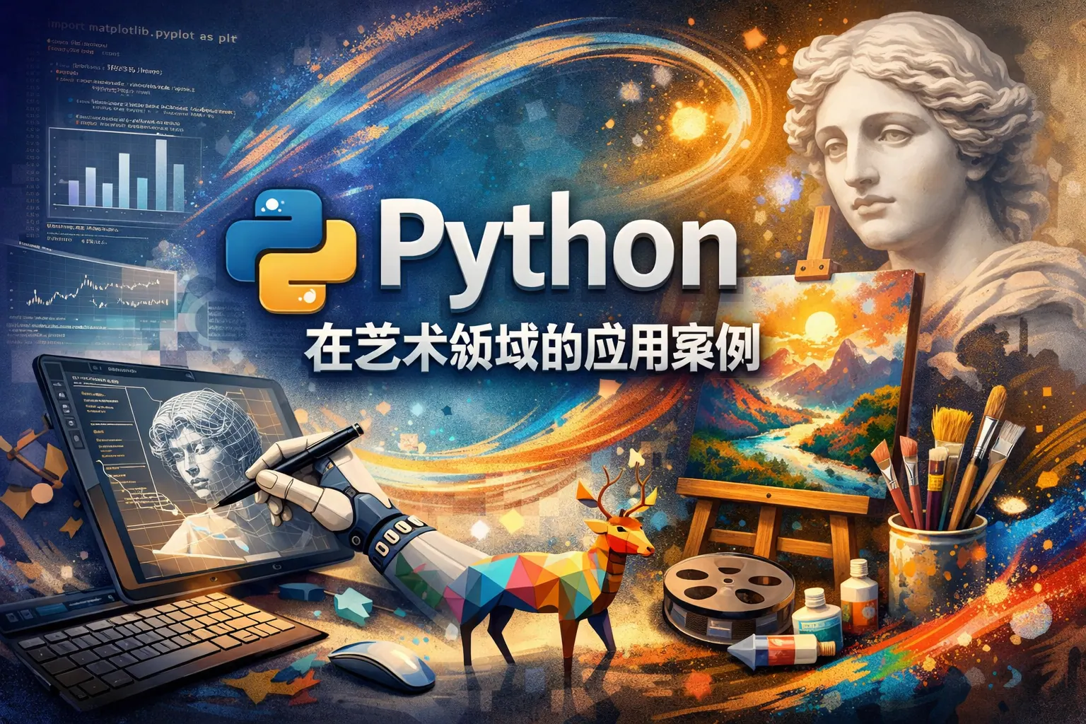 python在艺术领域的应用案例