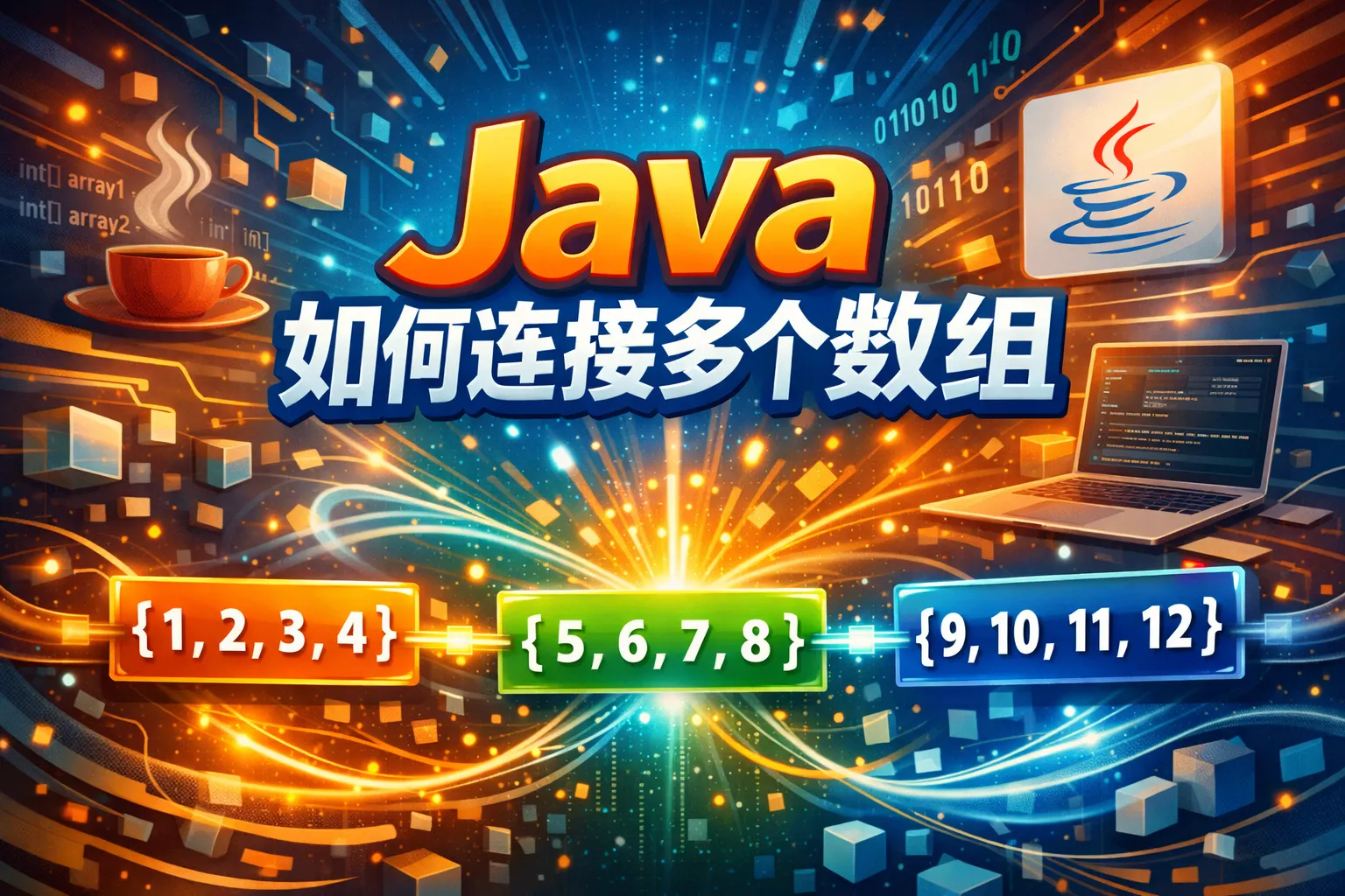 java 如何连接多个数组