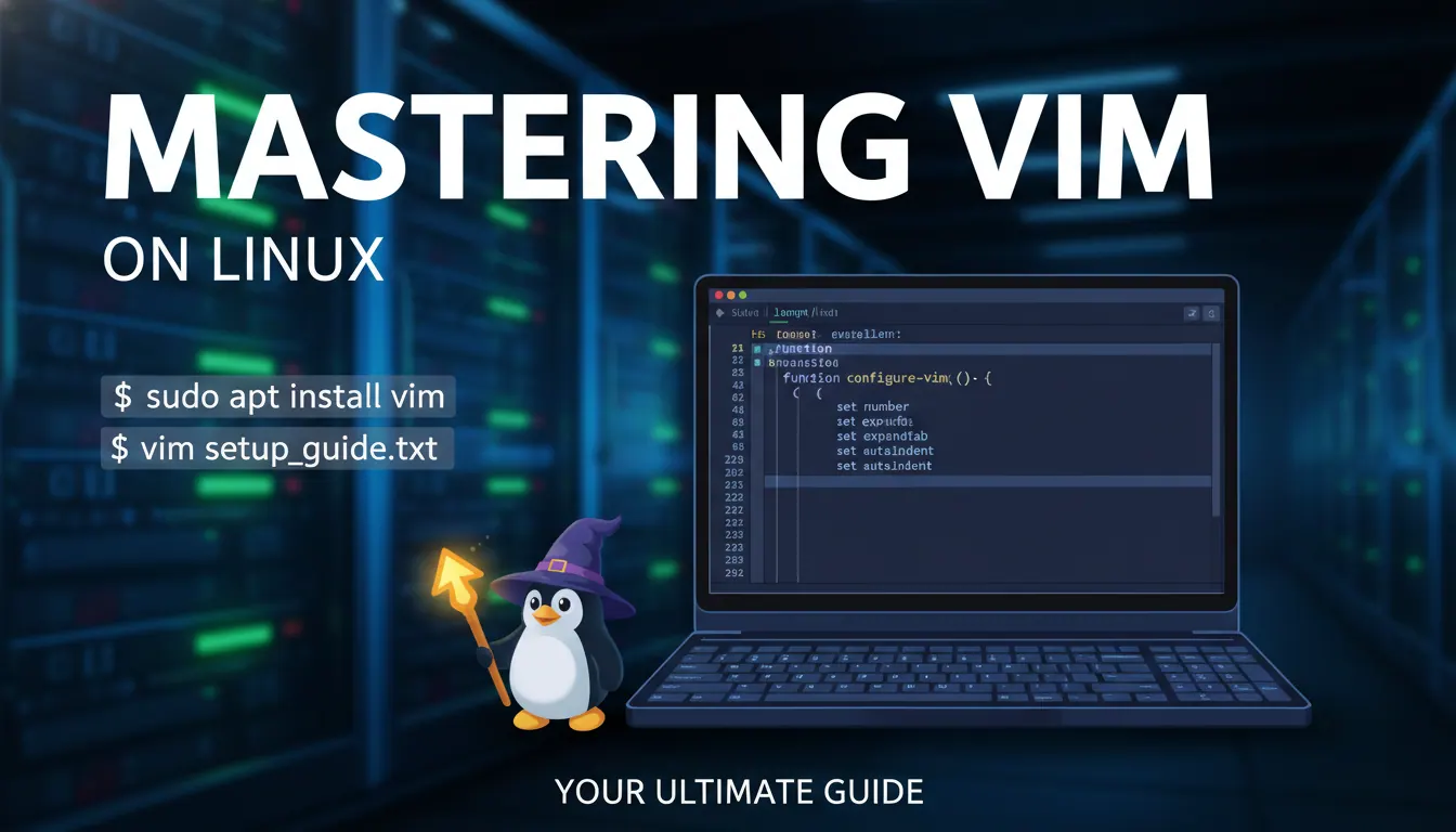 如何在linux上配置vim